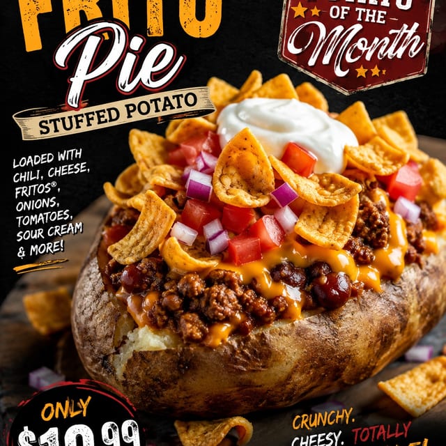 Frito Pie Potato.